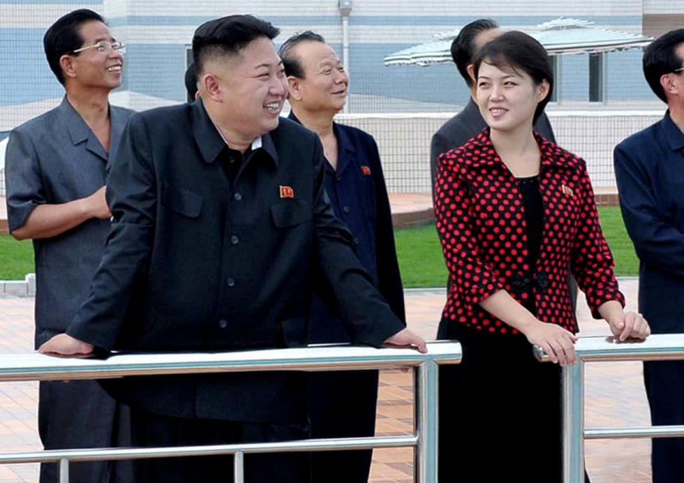Kim Jong Un, Choe Ryong Hae, Ri Yong Ho