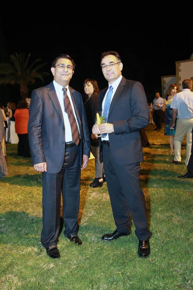 Ο Δημήτρης Αλετράρης και ο Παύλος Φωτιάδης 