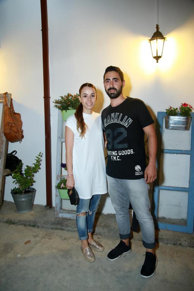 Η Έλενα Κλαρκ και ο  Άκης Ευθυμίου 