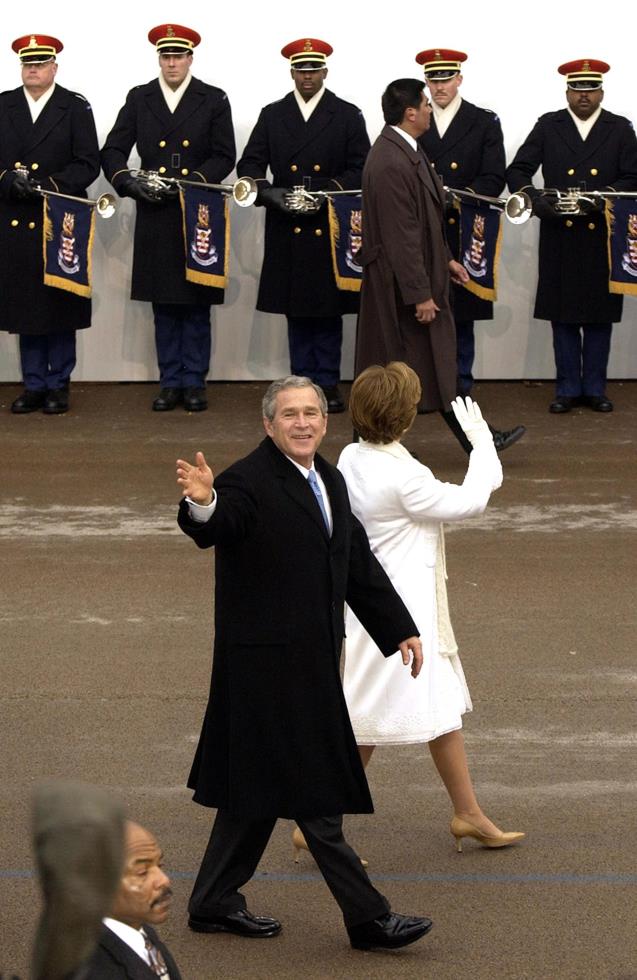 US-INAUGURATION-PARADE-BUSH-LAURA