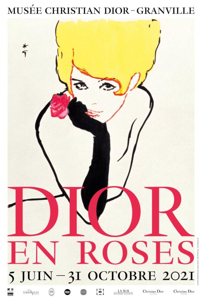 3898919731287098 DIOR-EN-ROSES-Affiche