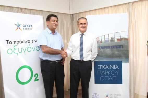 Ο Δημήτρης Αλετράρη και ο Ζαχαρίας Κυριάκου