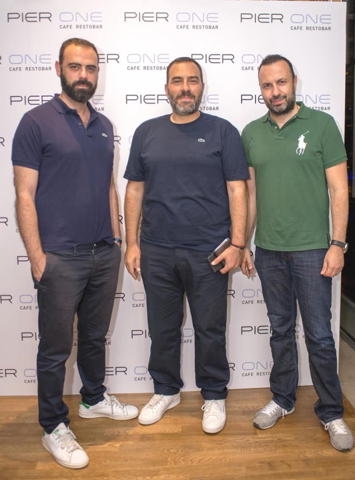 Ο Γιώργος Γεωργίου, ο Γιώργος Ευριπιώτης και ο Τάσος Τρύφωνος