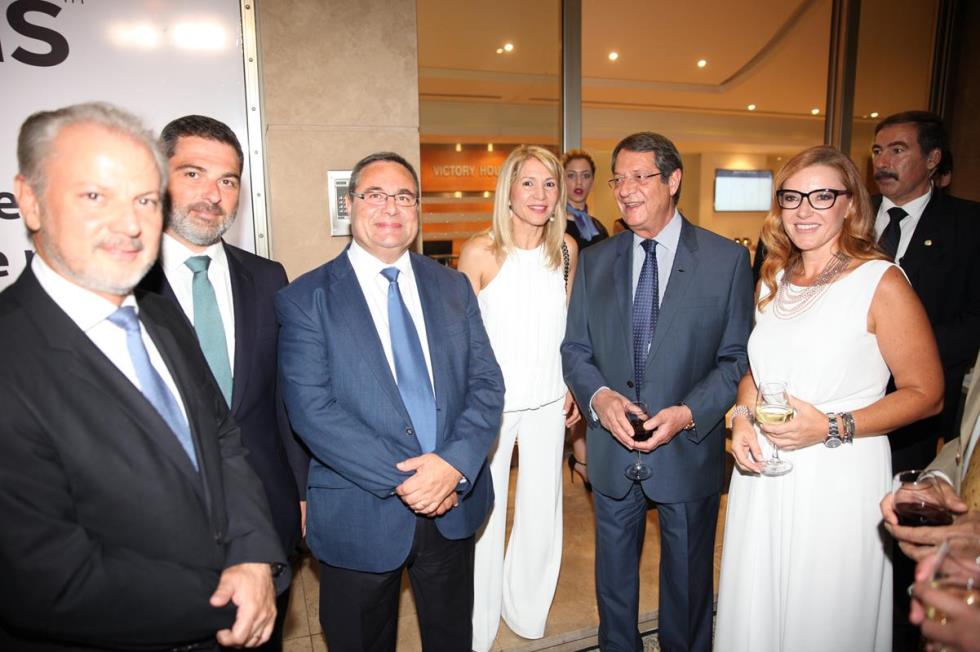 Ο Νίκος Κυριακίδης, ο Γιάννης Θωμάτος , ο Άγγελος Λοϊζου, η Δήμητρα Κακογιάννη, ο Νίκος Αναστασιάδης και η Κατερίνα Μάνου