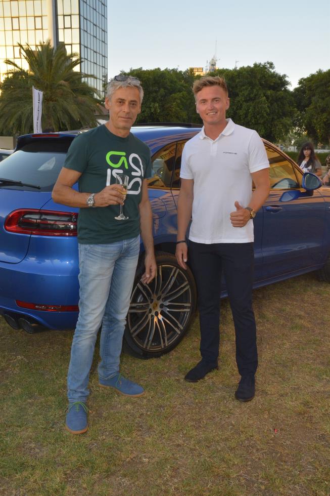 Ο Σάββας Τσαγκαρίδηςκαι η Jukka Hankavuori