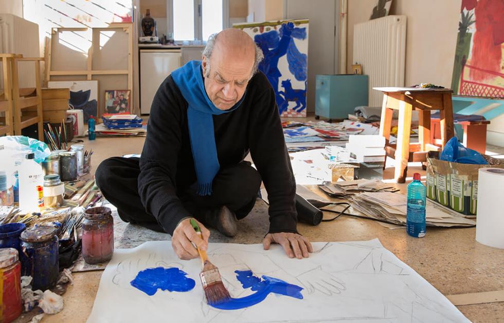 4116375173545645 alekos-fassianos-portrait-painting-on-floor