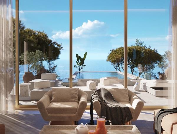 LIVING ROOM SEA VIEW