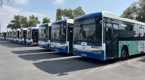 Παραμένει χωρίς λεωφορεία η Λάρνακα-Συνεχίζεται η απεργία των εργαζομένων της Larnaca Public Transport