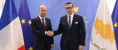 Συναντήθηκε με Μπαρό ο Κόμπος-«Κύπρος και Γαλλία θα υπογράψουν ενισχυμένη στρατηγική εταιρική σχέση»