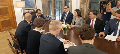 M: Ραουνά: Eκτίμηση Κύπρου για στρατηγική συνεργασία με Γαλλία