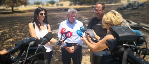 Επισκέφθηκε τις πληγείσες επιχειρήσεις ο Παπαναστασίου-Διαβεβαίωσε πως θα αποζημιωθούν το συντομότερο δυνατόν
