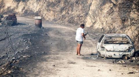 Καταβλήθηκαν 730 χιλιάδες στους πυρόπληκτους-Στηρίχθηκαν 43 οικογένειες