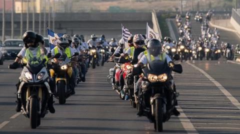 Τουλάχιστον εξήντα μοτοσυκλέτες στην πορεία στην μνήμη Ισαάκ και Σολωμού