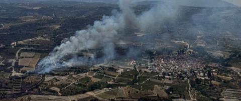 Προσπαθούσαν να σβήσουν τη φωτιά στο Όμοδος και τους εμπόδιζε drone-«Σοβαρό θέμα ασφάλειας των πτήσεων»