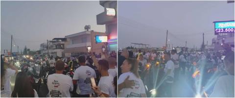 Πλήθος μοτοσικλετιστών στην δεύτερη μέρα της &pi