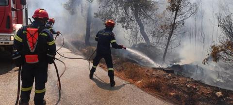 Κόκκινος συναγερμός για τον κίνδυνο πυρκαγιάς στην Ελλάδα-Οι περιοχές που απειλούνται