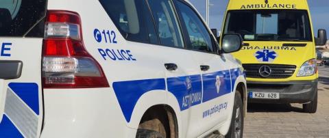 Όχημα αναποδογυρίστηκε στον αυτοκινητόδρομο Λευκωσίας προς Λάρνακα-Έκλεισε