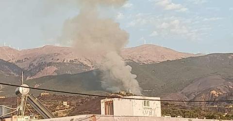 Μεγάλη αναζωπύρωση στην Αχαΐα-Αποστάλθηκε μήνυμα του 112 για απομάκρυνση