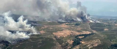 Πύρινη κόλαση στην Ιβηρική-Ένας νεκρός στην Πορτογαλία, δεκατέσσερα μέτωπα στην Ισπανία