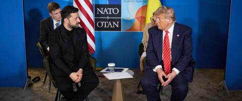 Πληροφορίες για παρουσία Μερτς, Μακρόν και Ρούτε στη συνάντηση Τραμπ με Ζελένσκι-Οργιώδες παρασκήνιο για το Ουκρανικό