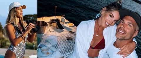 Η πρώτη φωτογραφία της Αθηνάς Οινομάκου με την κόρη της και τον Μπρούνο από βραδινή έξοδό τους στο Γύθειο