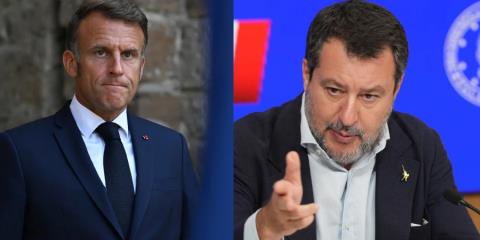 Διπλωματική ένταση μεταξύ Γαλλίας και Ιταλίας μετά από σχόλιο Σαλβίνι κατά του Μακρόν