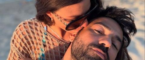 Ο Αντρέας Γεωργίου ποζάρει με τη Σιμώνη Χριστοδούλου λίγο πριν γίνουν γονείς-«Το αγαπημένο μου πρόσωπο» έγραψε
