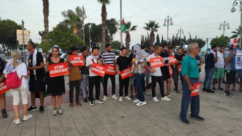 Κινητοποίηση για τον λιμό στη Γάζα στη Λάρνακα-«&D