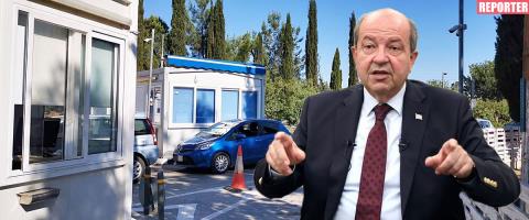 Εκμεταλλεύεται πολιτικά τα περί διαφοροποιήσεων στα σημεία διέλευσης ο Τατάρ-«Μονομερείς ενέργειες που προκαλούν αβεβαιότητα»