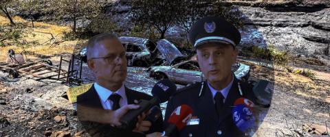 Φταίνε όλοι οι άλλοι, εκτός η Αστυνομία... Αλήθεια, Υπαρχηγέ, φταίνε τα ΜΜΕ γιατί δεν κλείσατε τον δρόμο και κάηκαν δύο άνθρωποι;