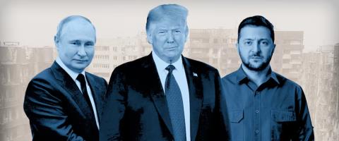 Ο Τραμπ συνεχίζει να εργάζεται για μια συνάντηση ανάμεσα σε Πούτιν και Ζελένσκι-Πώς απαντά ο Λευκός Οίκος σε Μακρόν