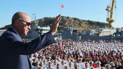 Έστησε φεστιβάλ για το αφήγημα της «Γαλάζιας Πατρίδας» ο Ερντογάν-«Αντικατοπτρίζει το όρα τη χώρας μας για τις θάλασσες»
