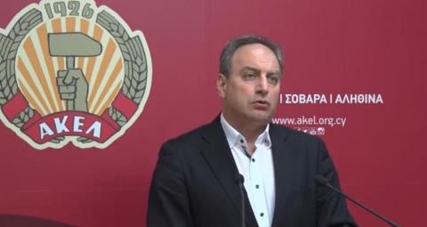 Σκληρή απάντηση ΑΚΕΛ σε Ουστέλ-«Η τουρκική ε&
