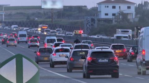 Τροχαίο στον αυτοκινητόδρομο Λεμεσού με ένα τραυματία-Πυκνή τροχαία κίνηση