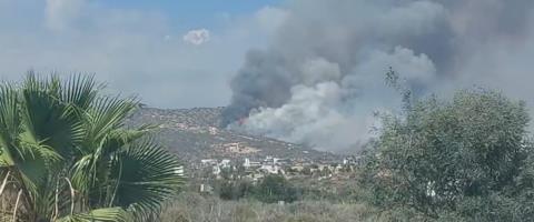 Ανέλεγκτη η πυρκαγιά στη Μουτταγιάκκα-Ενεργ&omicr