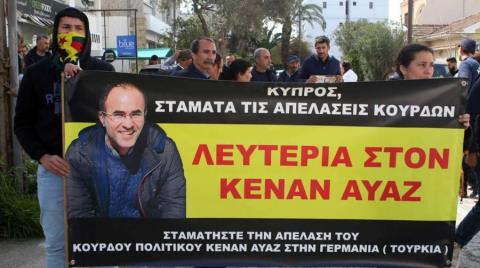 Επέστρεψε στην Κύπρο ο Κενάν Αγιάζ-Συγκέντρωση συμπαράστασης την Τετάρτη έξω από τις Κεντρικές Φυλακές
