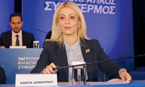Κλείνει την «τρύπα» της Λάρνακας με αριστίνδην υποψηφιότητα η Αννίτα Δημητρίου