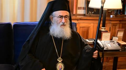 Την παραίτηση του από τη θέση του Ηγούμενου της Μονής Σινά υπέβαλε ο Αρχιεπίσκοπος Δαμιανός