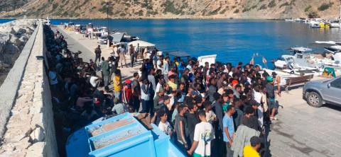 Ασφυκτική η κατάσταση με τους μετανάστες στην Κρήτη-Αφίχθηκαν πάνω από 500 το τελευταίο εικοσιτετράωρο
