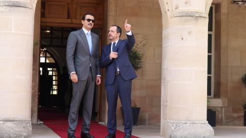 Καταδίκασε την παραβίαση της κυριαρχίας του Κατάρ ο Πρόεδρος-Εξέφρασε την αλληλεγγύη της Λευκωσίας