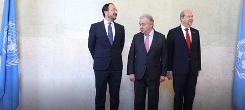 Σειρά επαφών του Προέδρου στη Νέα Υόρκη πριν την κοινή συνάντηση με Γκουτέρες και Τατάρ