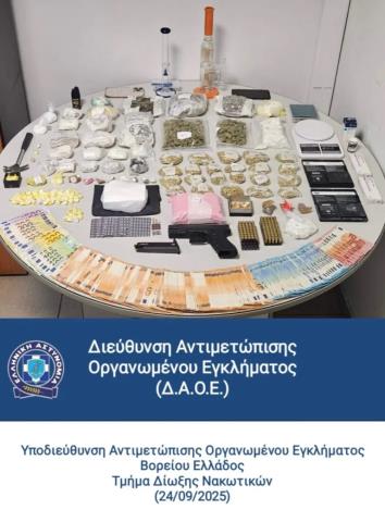 Συνελήφθη 47χρονος που διατηρούσε “σούπερ μάρκετ” ναρκωτικών στην Θεσσαλονίκη