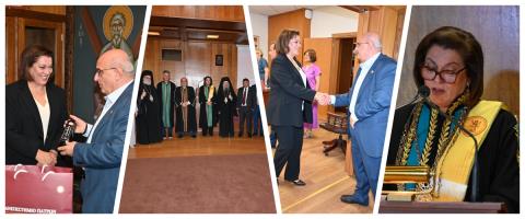 Η Αθηνά Μιχαηλίδου αναγορεύτηκε σε επίτιμη διδάκτωρα του Πανεπιστημίου Πατρών