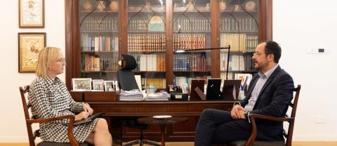 Για ενίσχυση συνεργασίας και προσήλωση στο Κυπριακό μίλησε η Πρέσβης ΗΠΑ στη συνάντηση της με τον Πρόεδρο