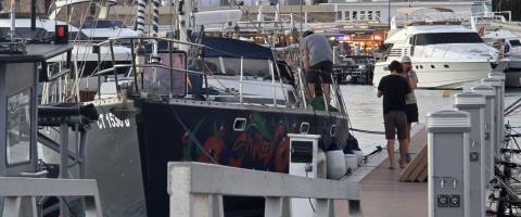 Με δέκα επιβαίνοντες έφτασε στην Πάφο το «Σειρήν» που συμμετείχε στο στολίσκο προς τη Γάζα