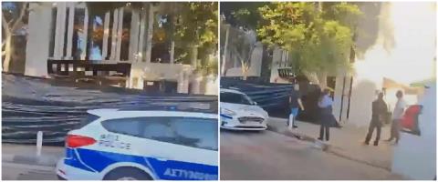 Βανδαλισμοί σε ξενοδοχείο ισραηλινών συμφερόντων (pics)