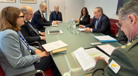 Εξήγησε σε Κάλας και Κουμπίλιους τους λόγους που η Κύπρος δεν θέλει την Τουρκία στο SAFE ο Πάλμας