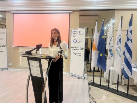 Τζ.Χριστοδούλου: Οι φωνές γυναικών να ακούγονται στις ειρηνευτικές διαδικασίες