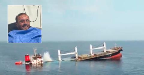 «Είχα δώσει υπόσχεση στην κόρη μου πως θα επιστρέψω»-Η ιστορία του Έλληνα φρουρού πλοίου που είχαν επιτεθεί Χούθι