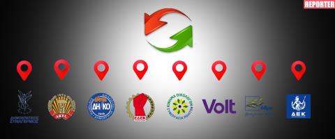 Η... μεταγραφική περίοδος των Βουλευτικών-Οι πολιτικοί που άλλαξαν στρατόπεδα και τα σενάρια μετακίνησης της Ειρήνης